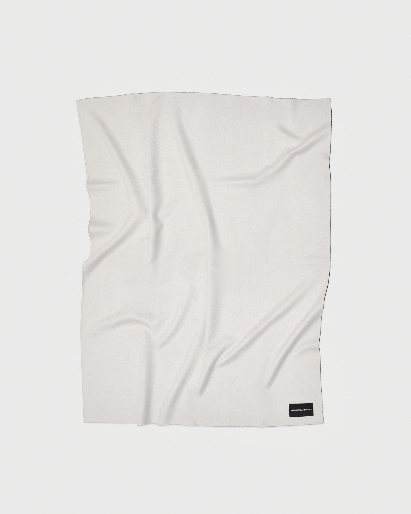 kvadrat raf simons black off white throw