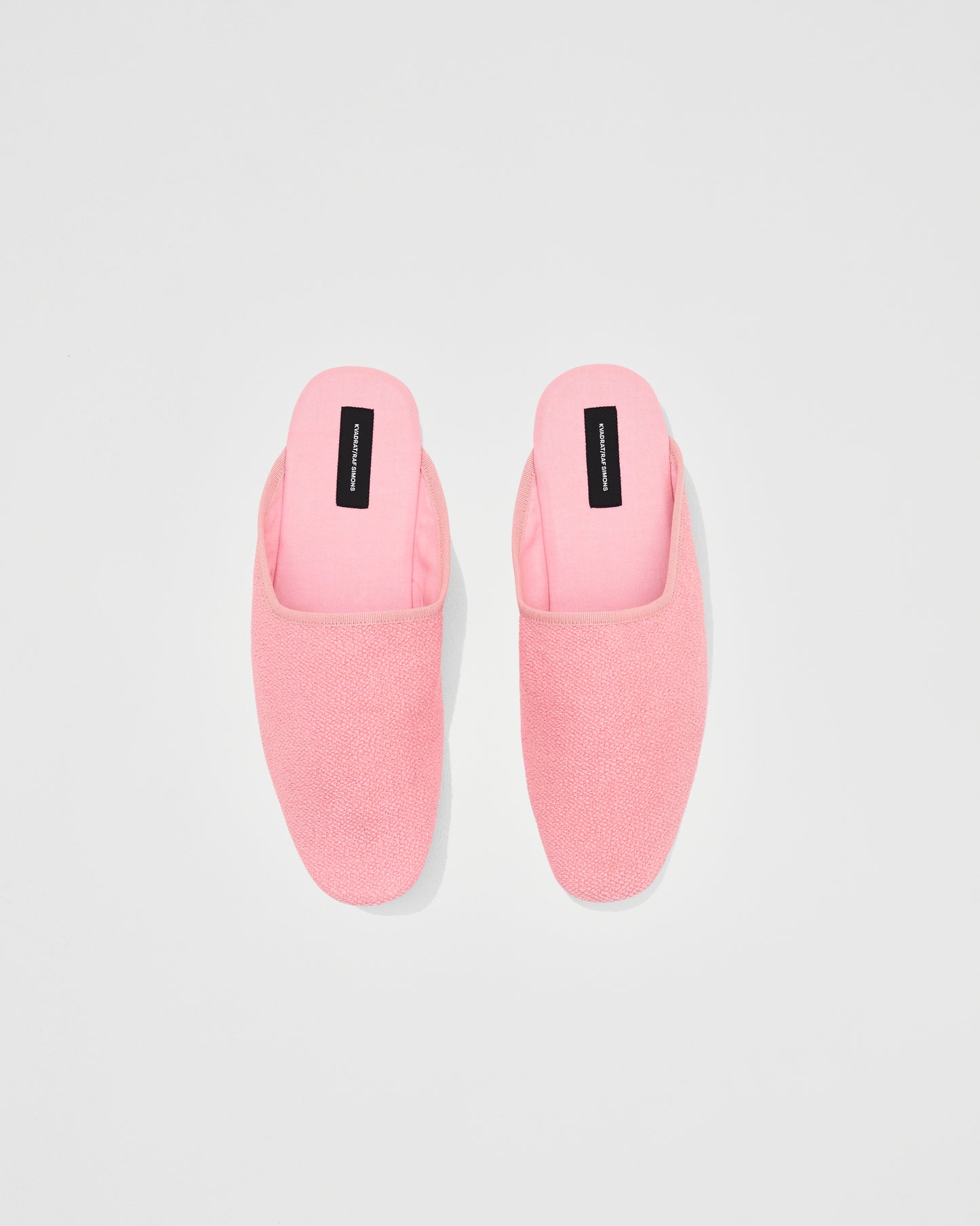 kvadrat raf simons pink slippers