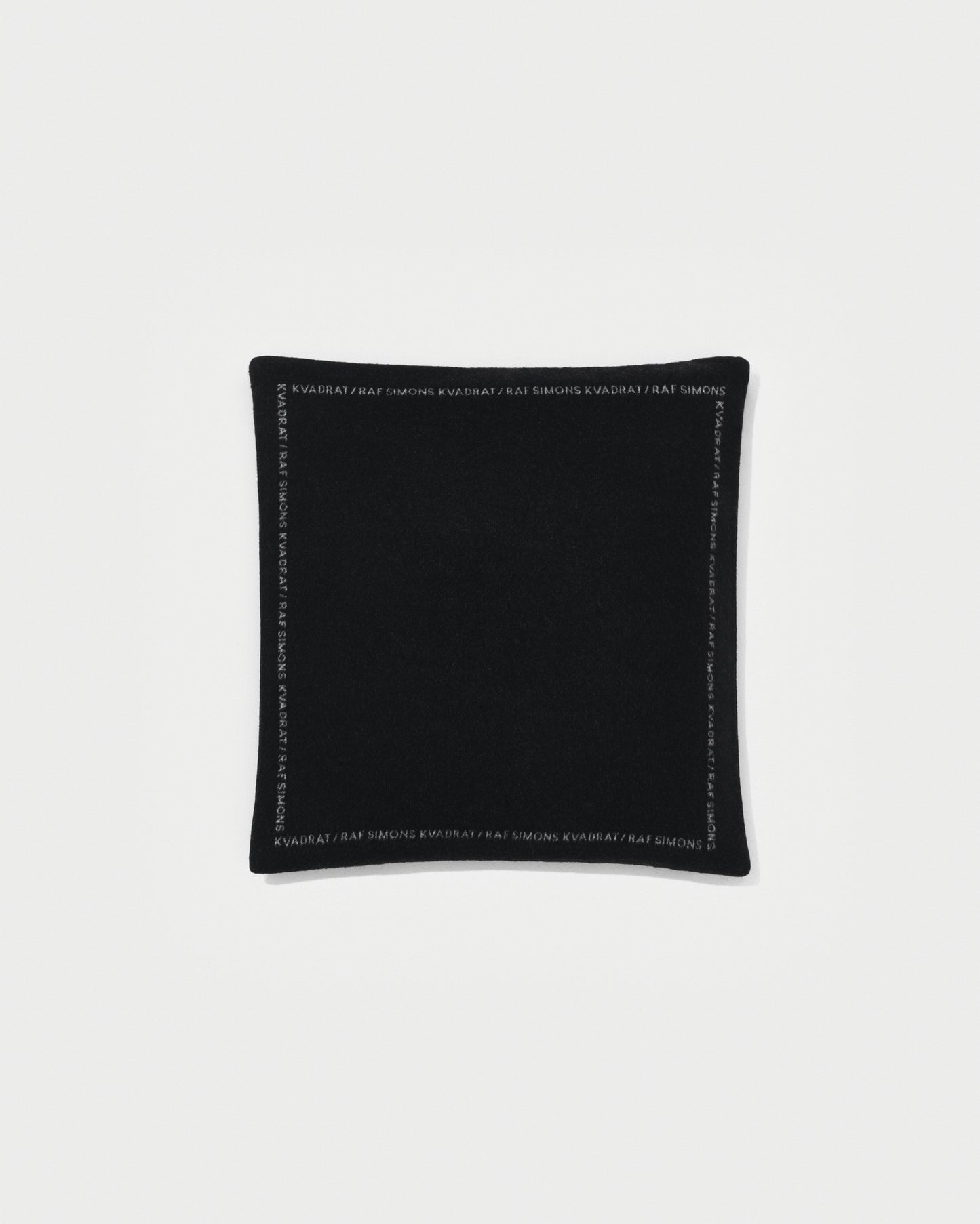 kvadrat raf simons black cushion