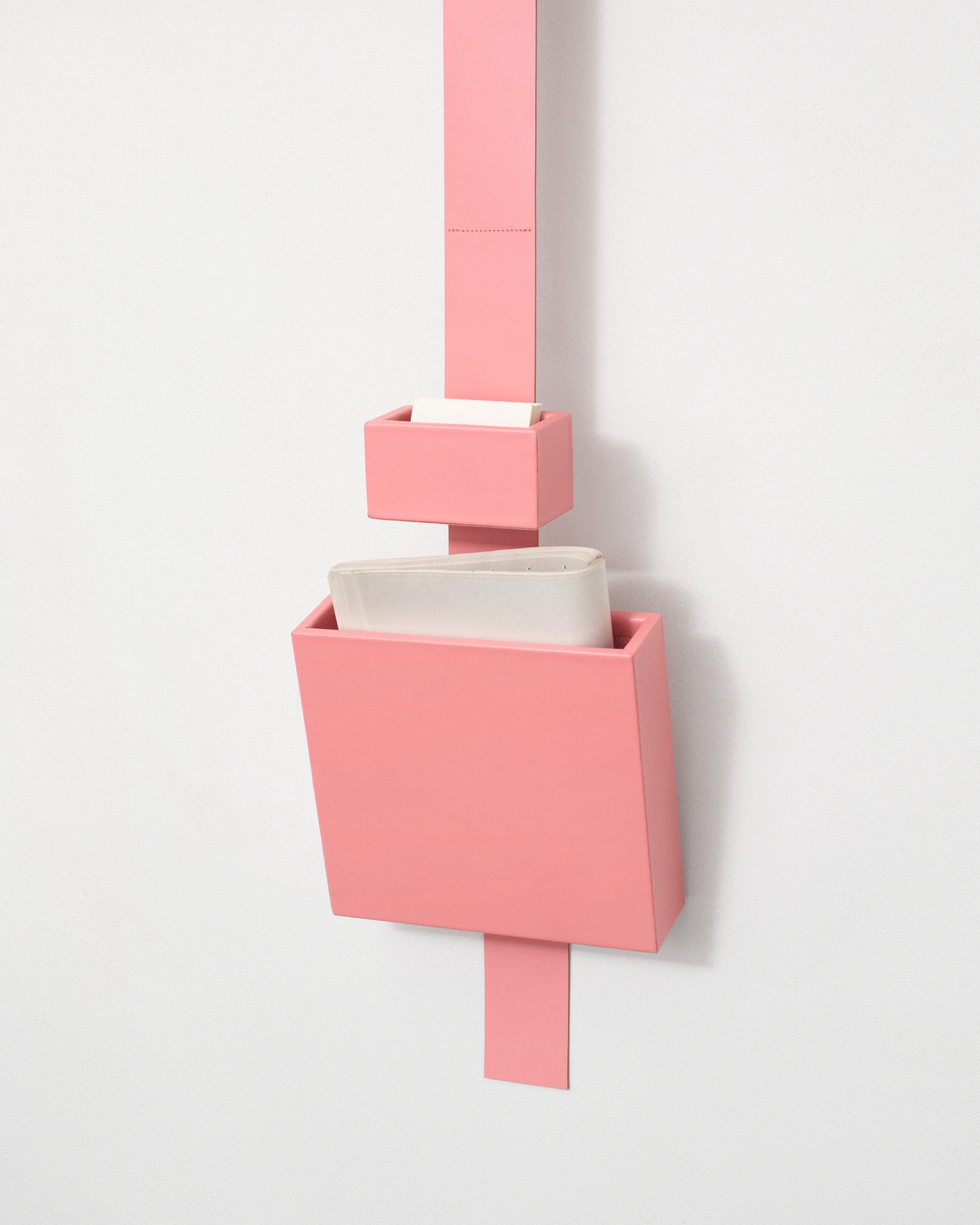 kvadrat raf simons pink leather accessory box