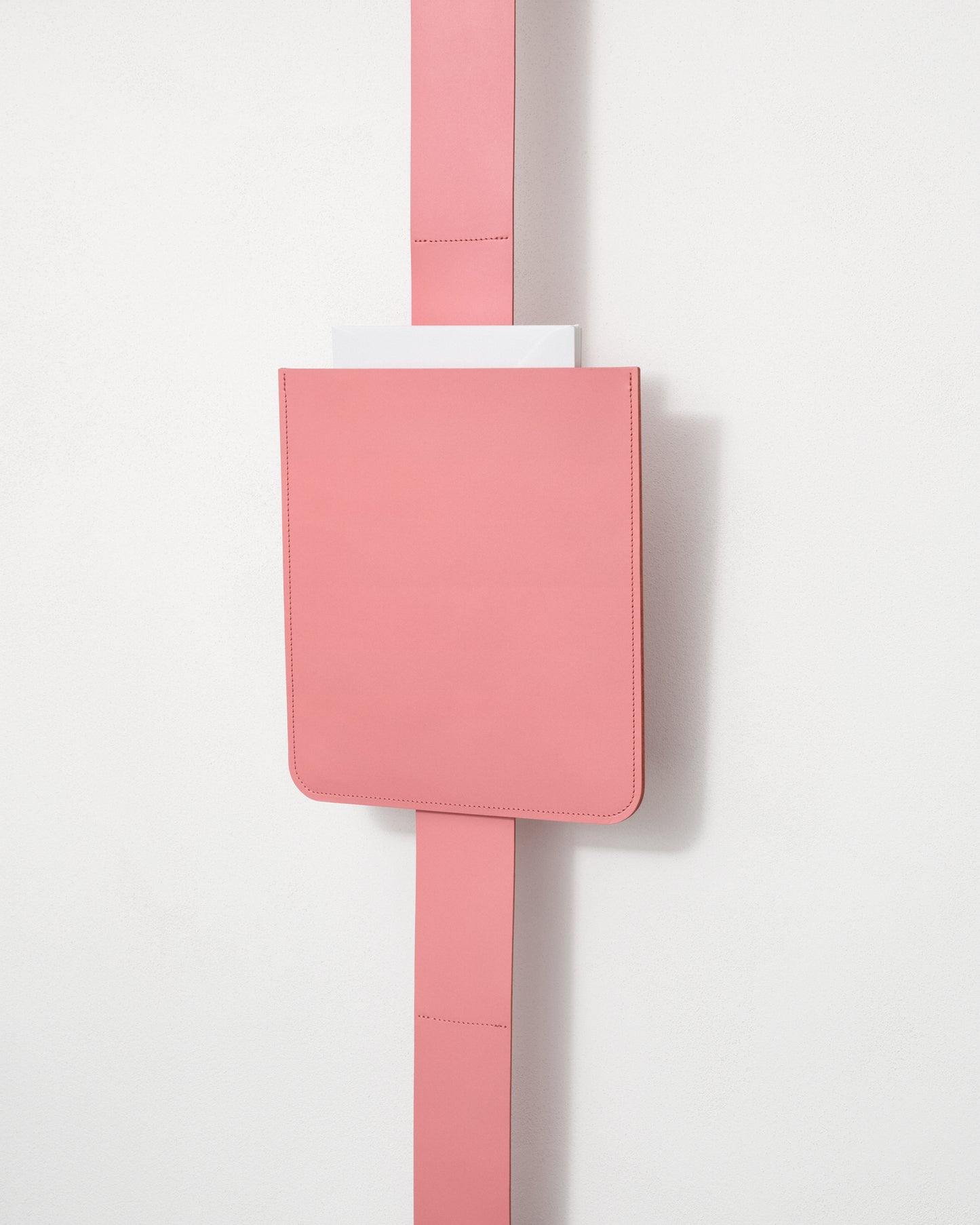 kvadrat raf simons pink leather sleeve leather strap