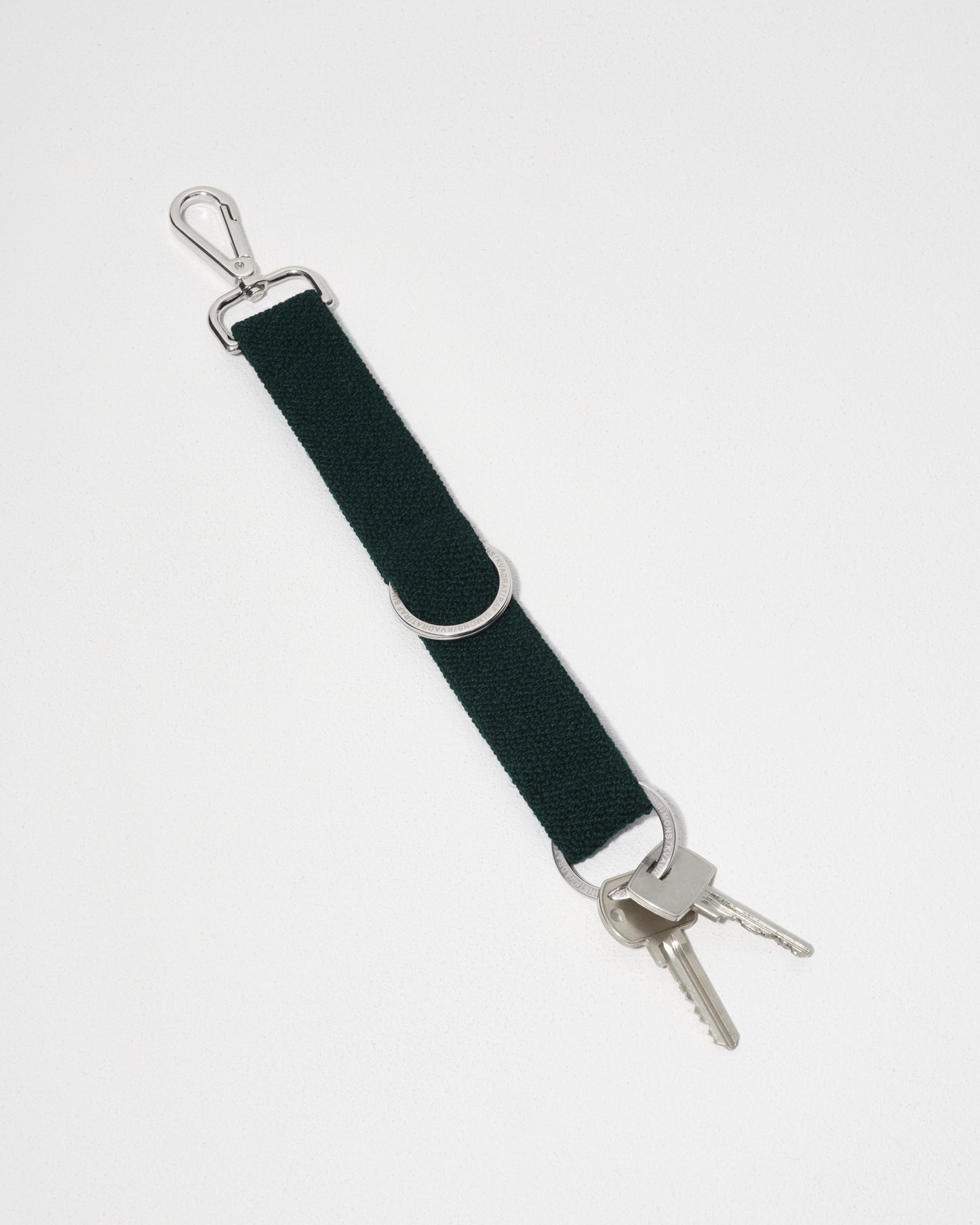 kvadrat raf simons keychain dark green