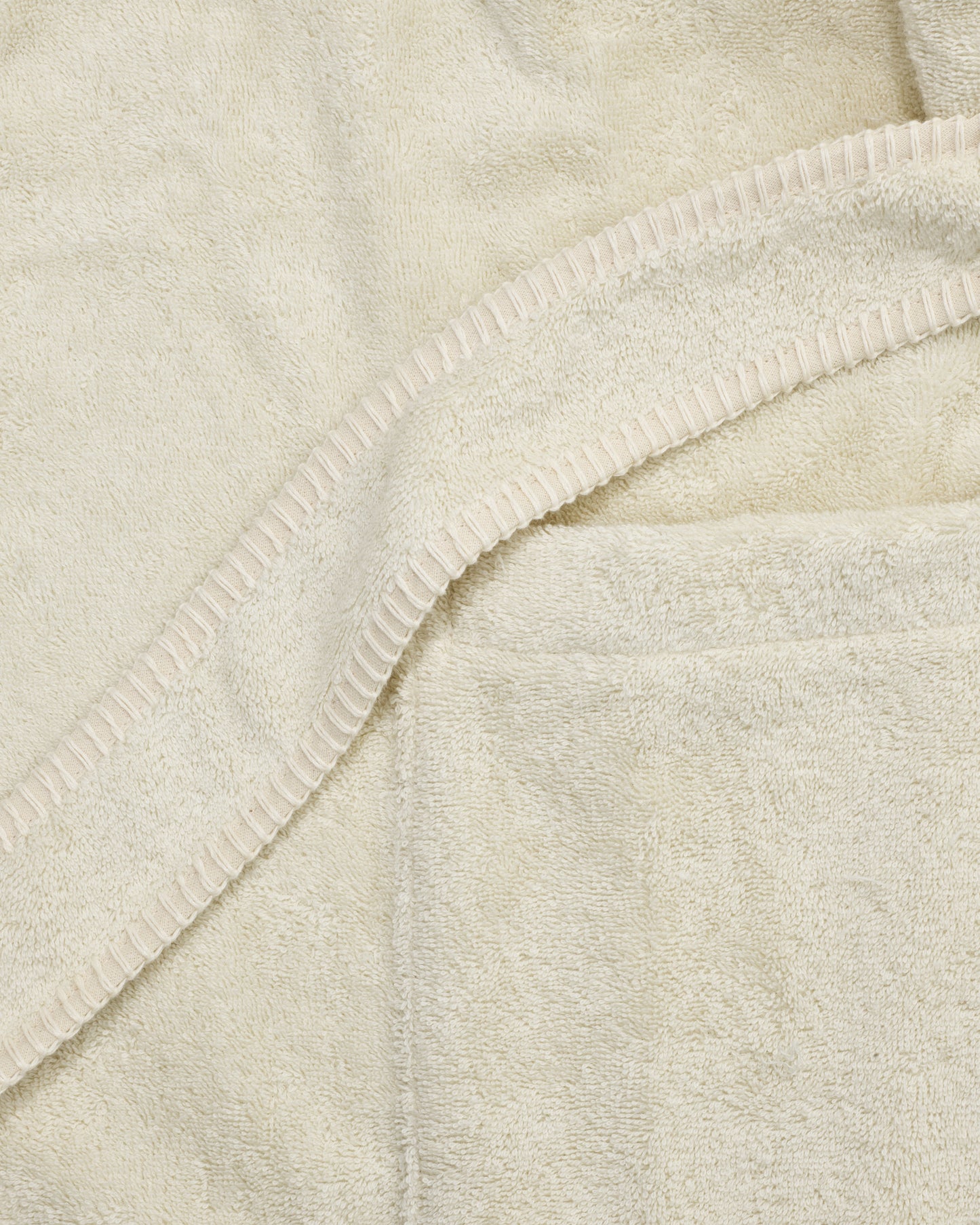 kvadrat raf simons whipstitch bathrobe off white