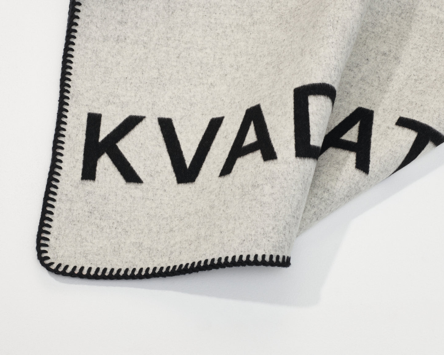 kvadrat raf simons double face wool throw off white