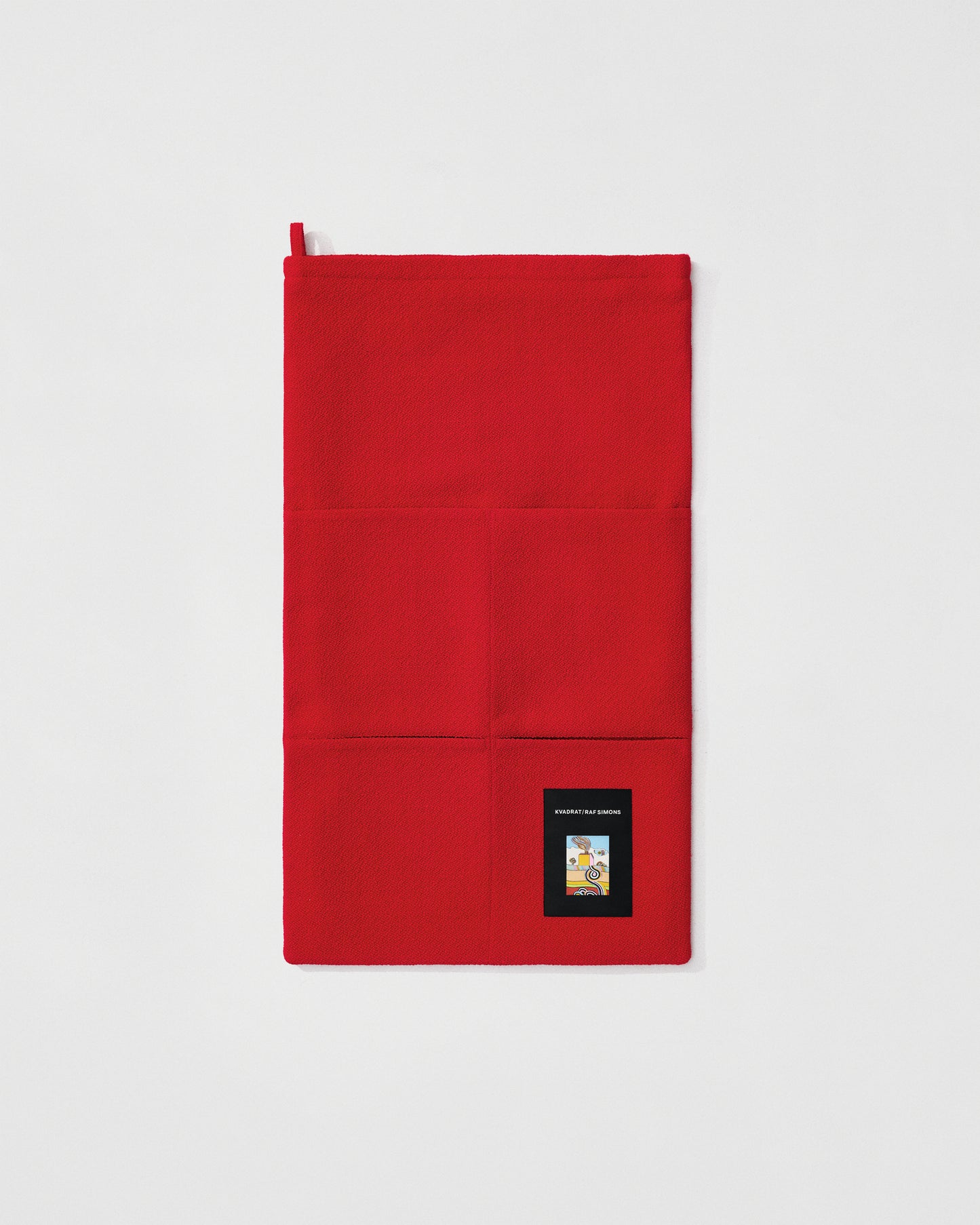 Vidar Wool Storage Bag | Vermillion Red