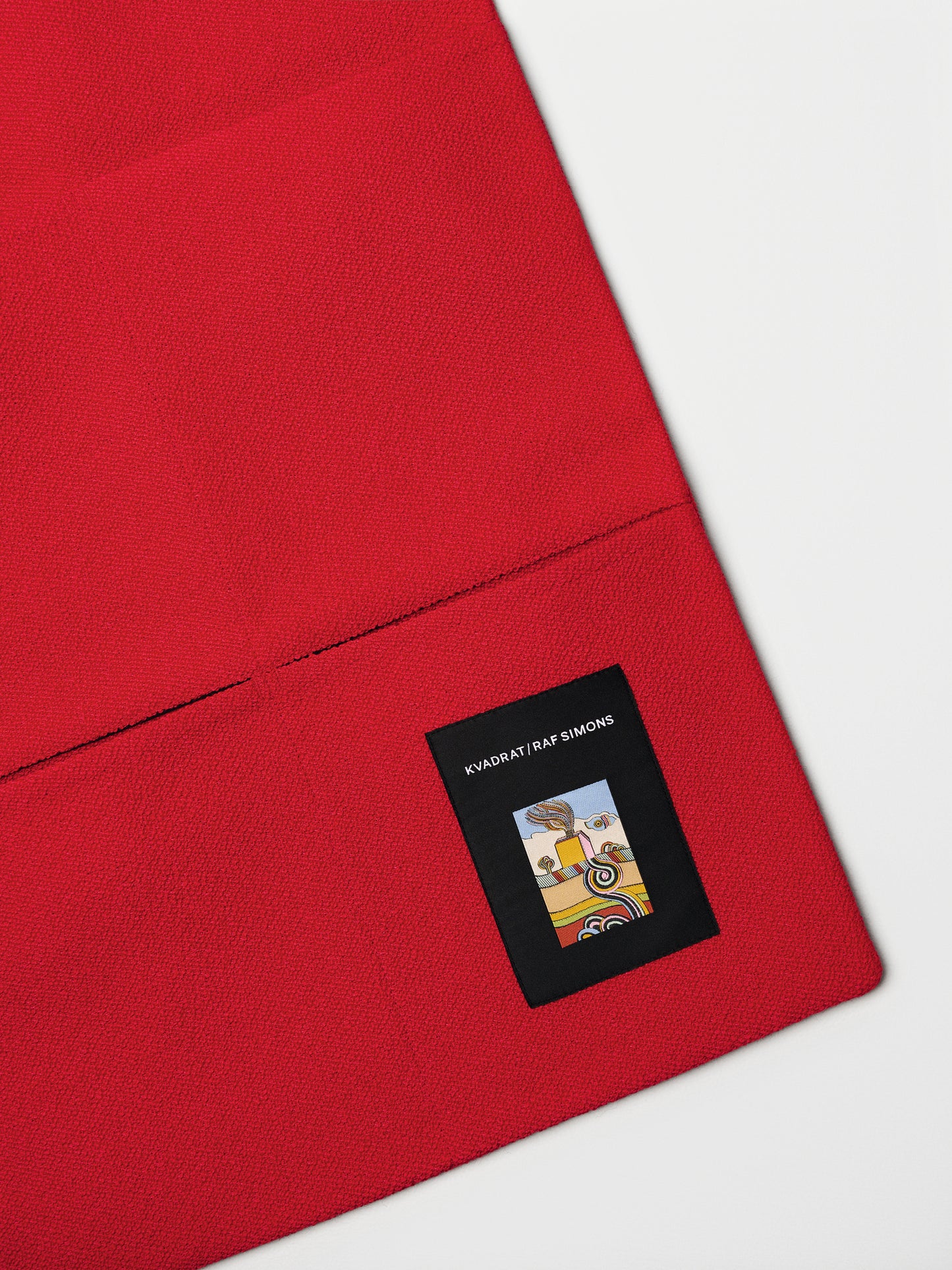 Vidar Wool Storage Bag | Vermillion Red