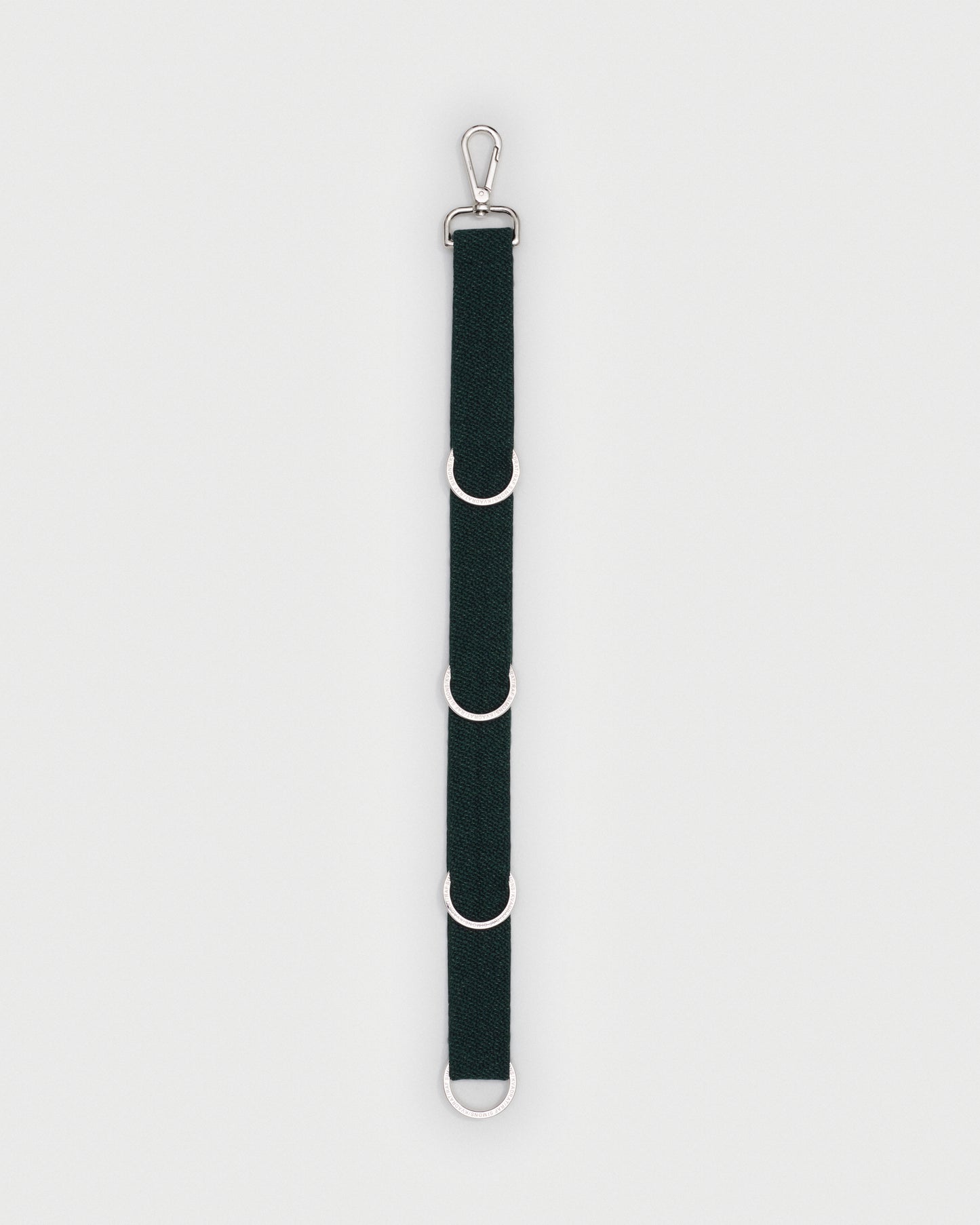 kvadrat raf simons vidar keychain dark green