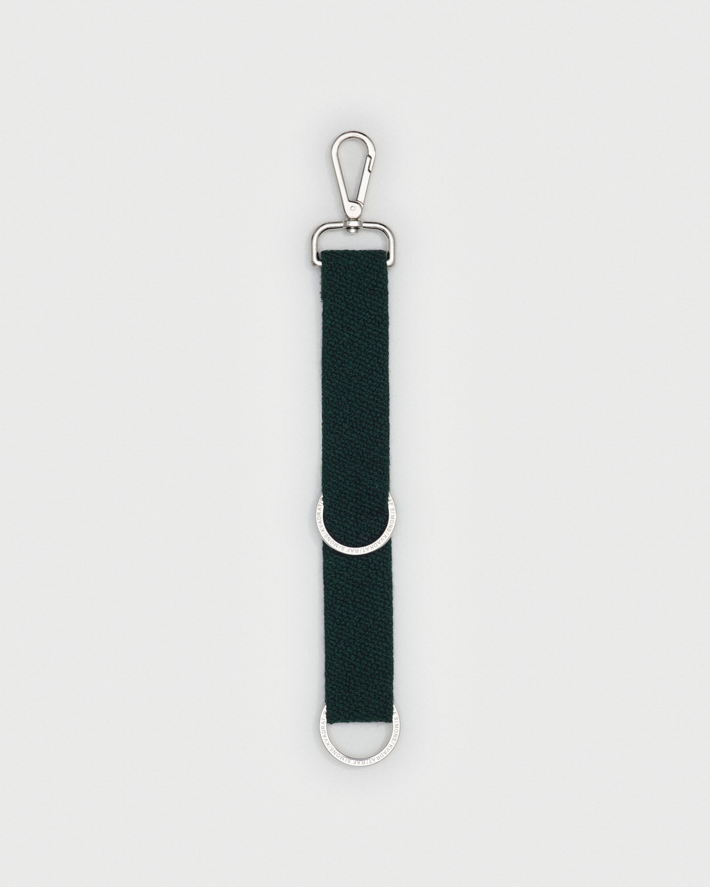 kvadrat raf simons vidar keychain dark green