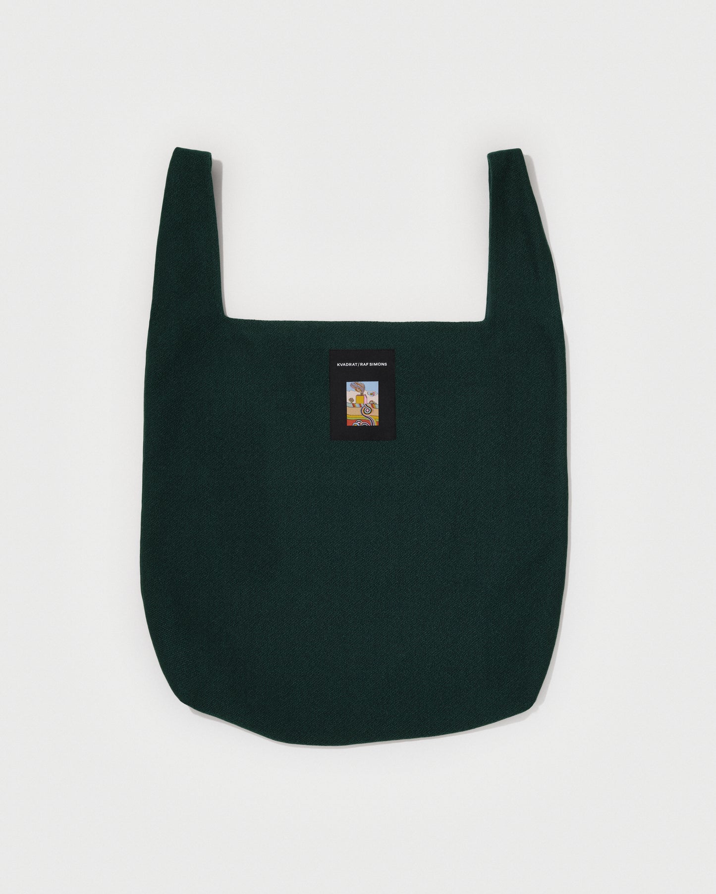 kvadrat raf simons vidar shopping bag dark green