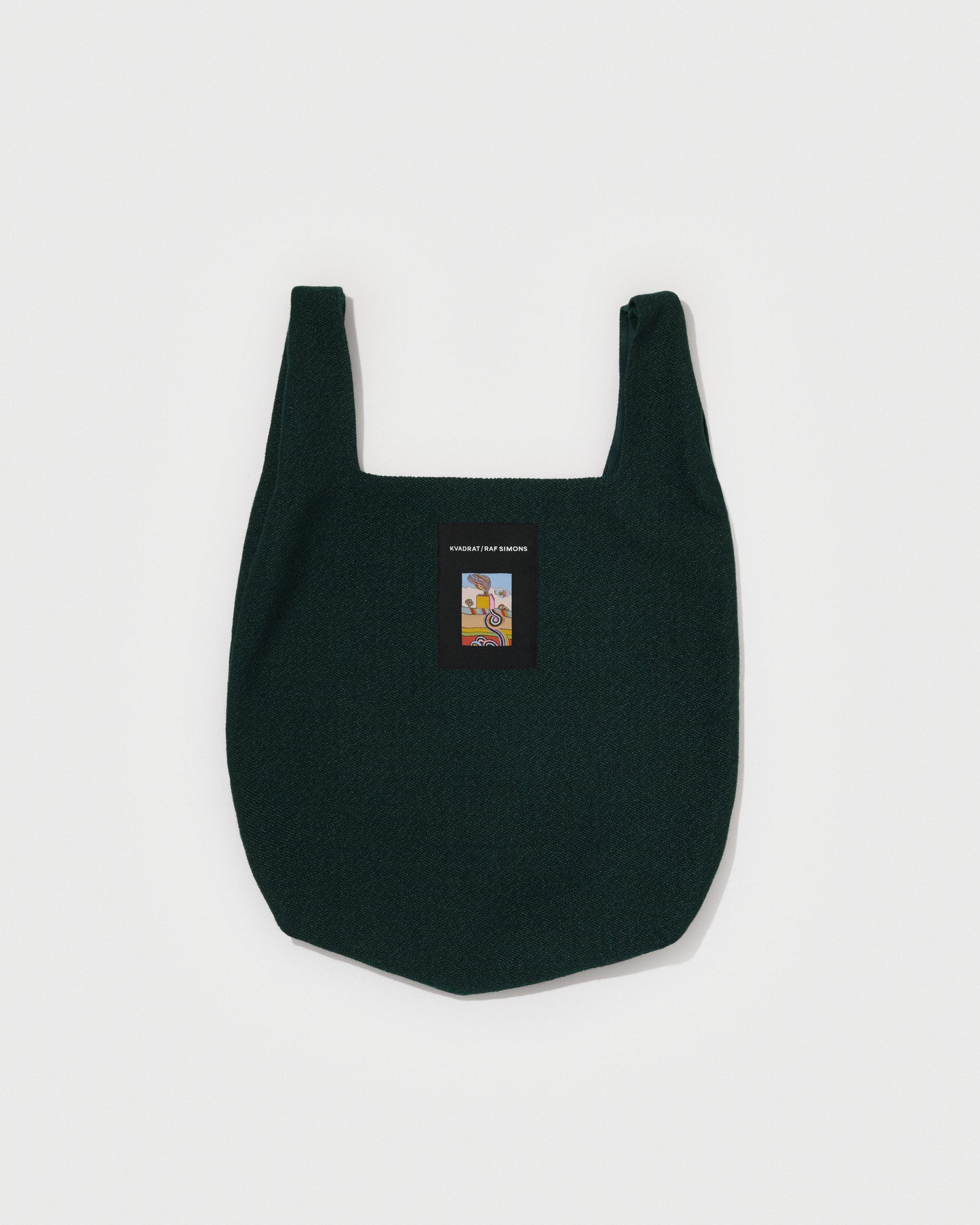 kvadrat raf simons vidar shopping bag dark green