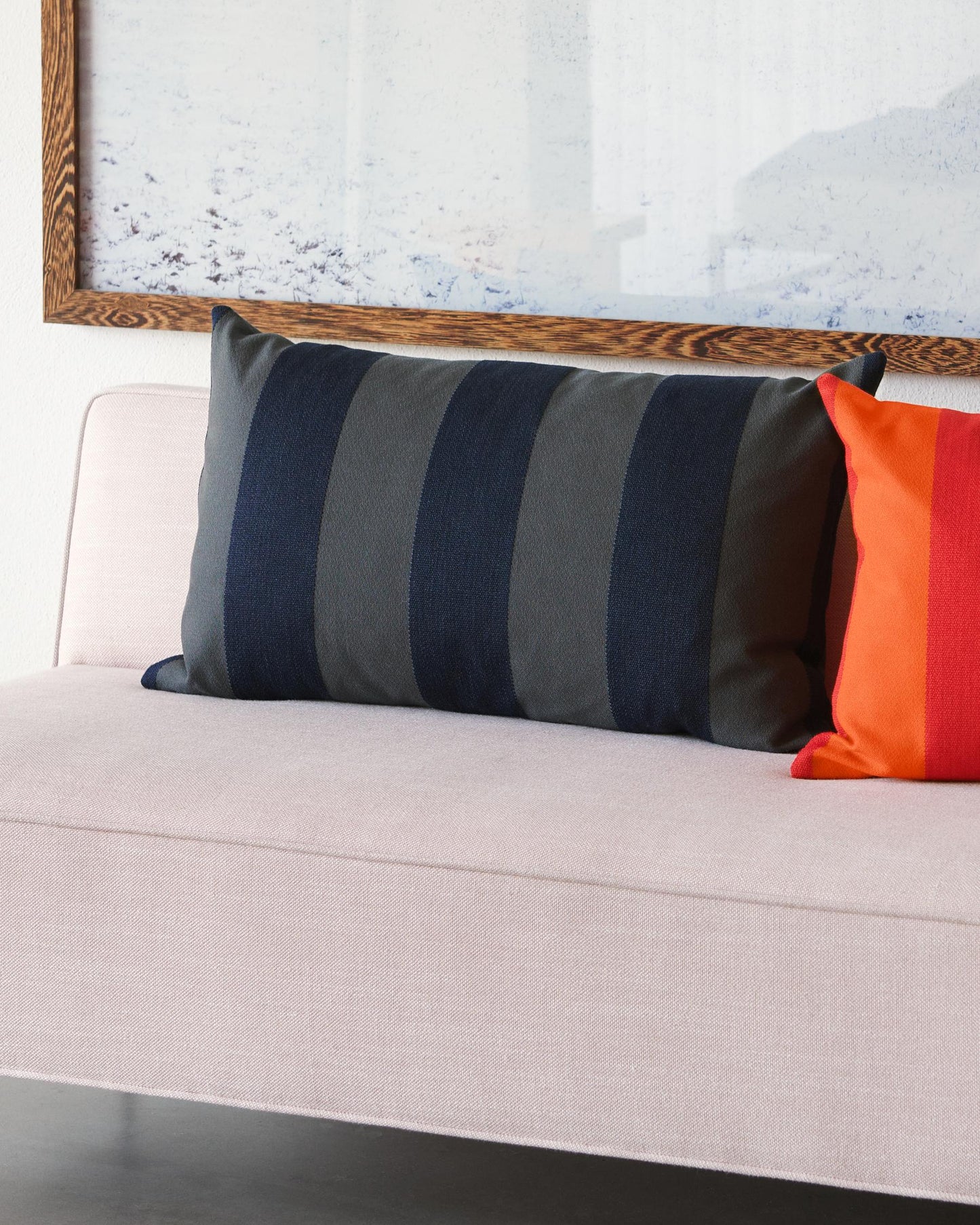 Reflex Cushion | Grey/ Blue