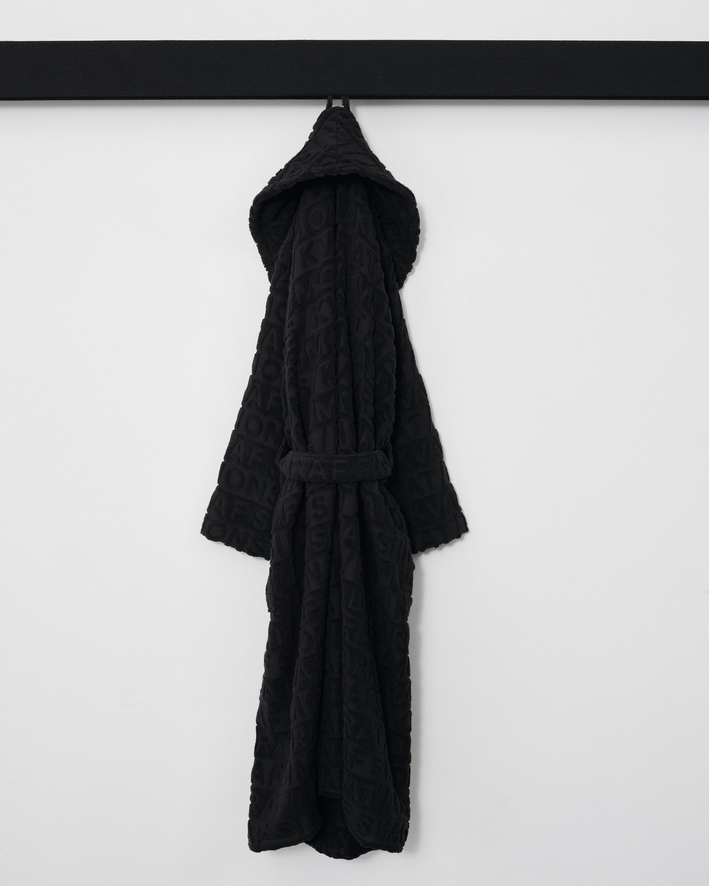 kvadrat raf simons bathrobe black