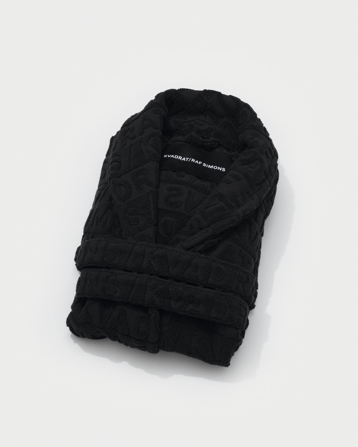 kvadrat raf simons bathrobe black
