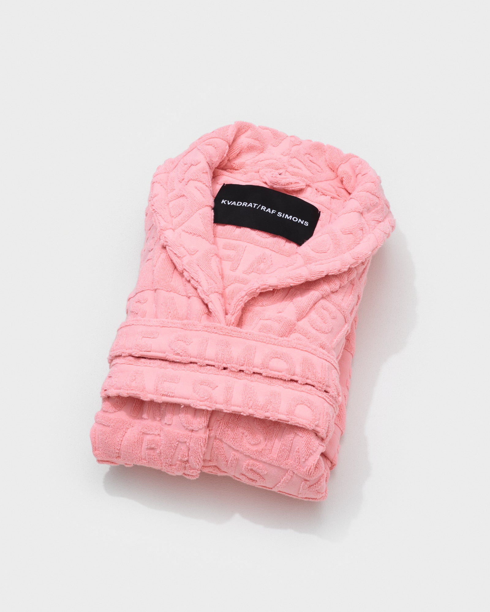 kvadrat raf simons bathrobe pink