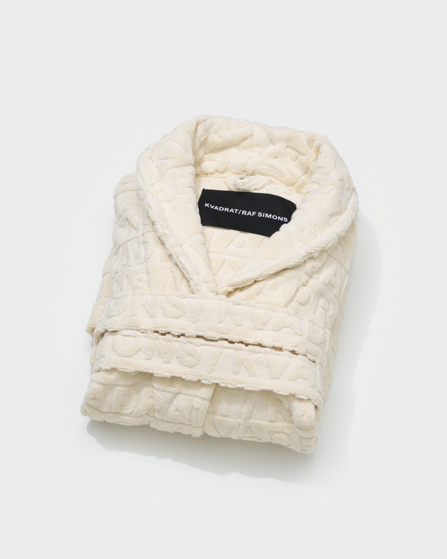 kvadrat raf simons bathrobe off white