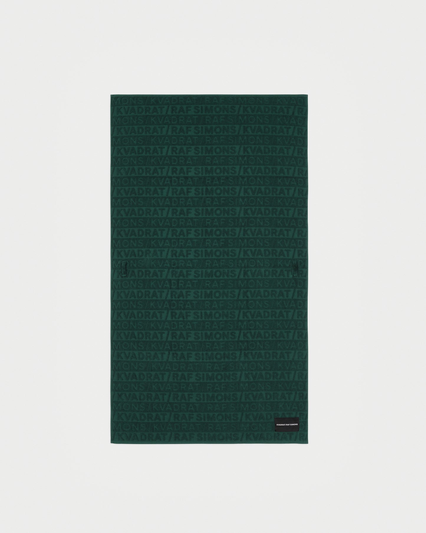 kvadrat raf simons beach towel dark green