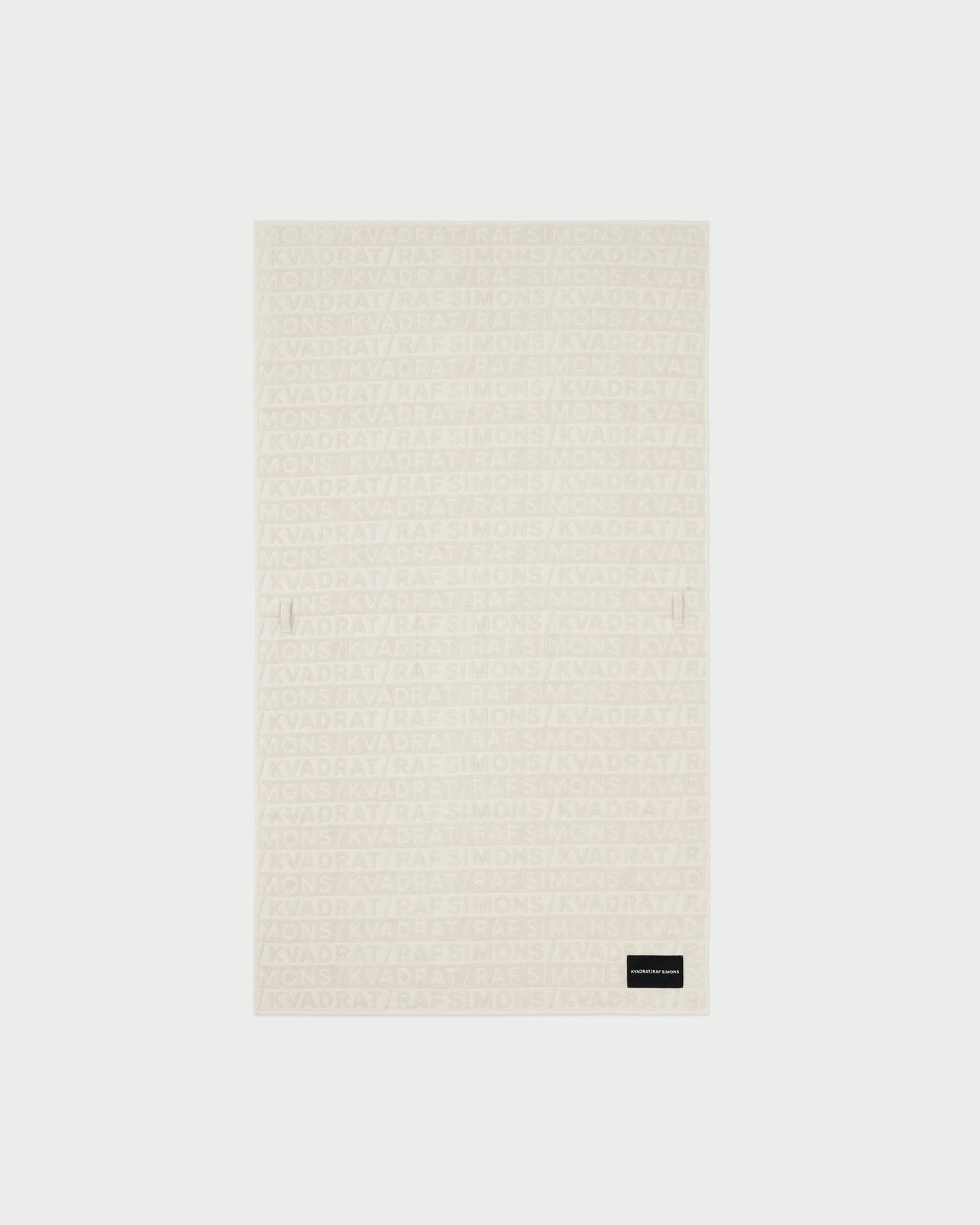 kvadrat raf simons beach towel off white