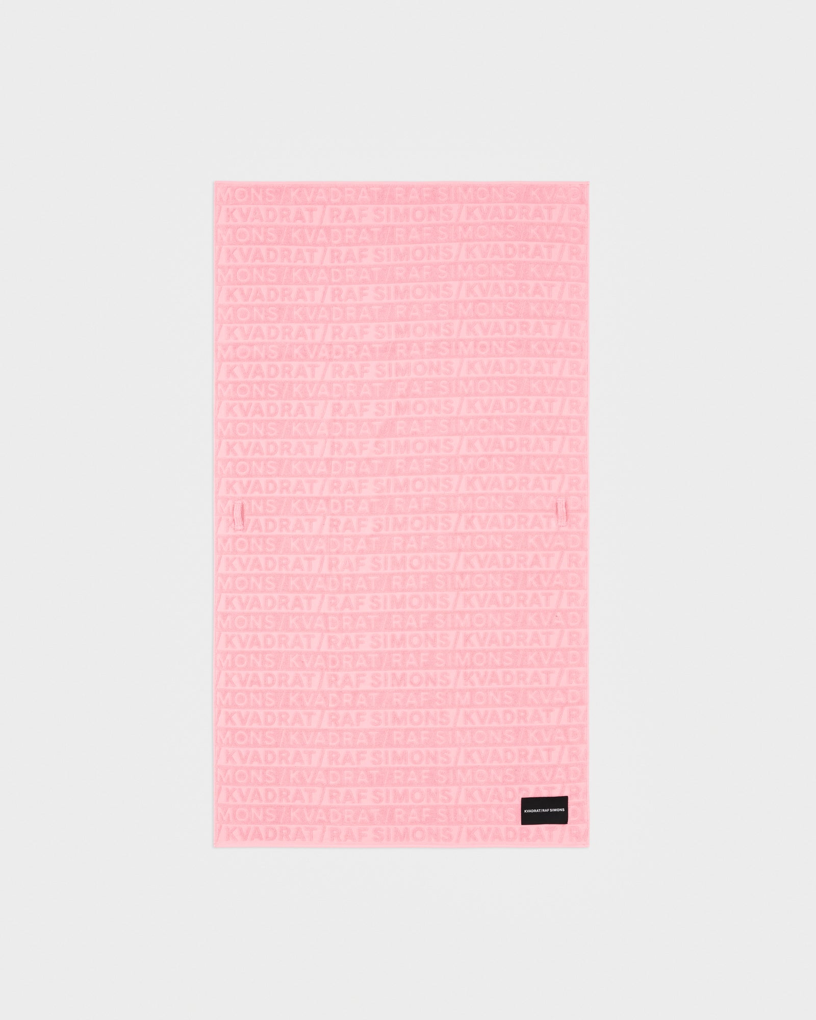 kvadrat raf simons beach towel pink