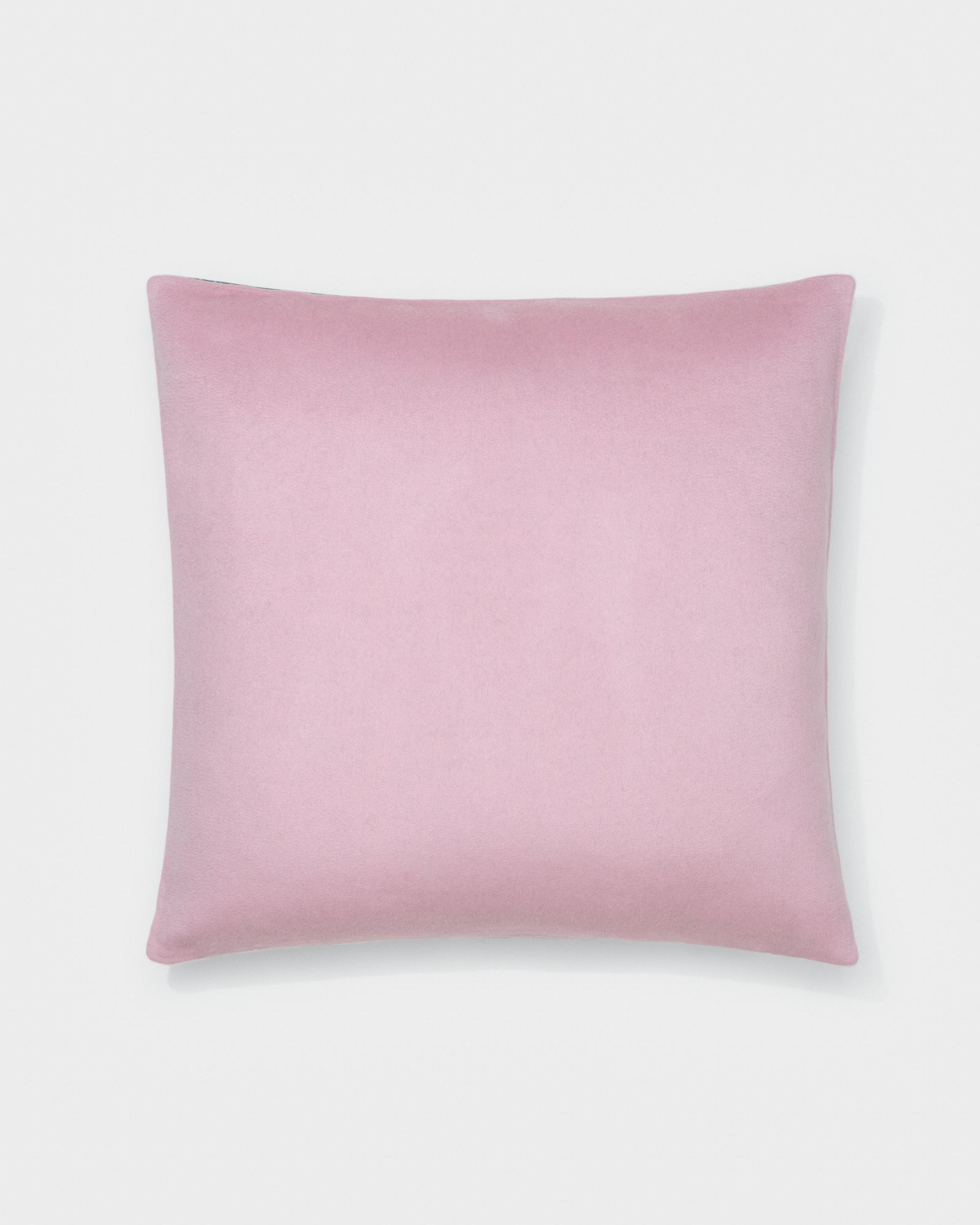 kvadrat raf simons double face cashmere cushion pink dark green