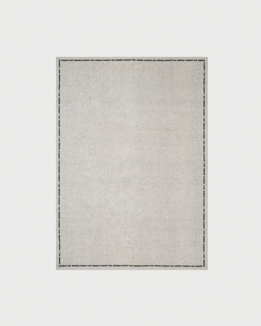 kvadrat raf simons double face wool throw off white