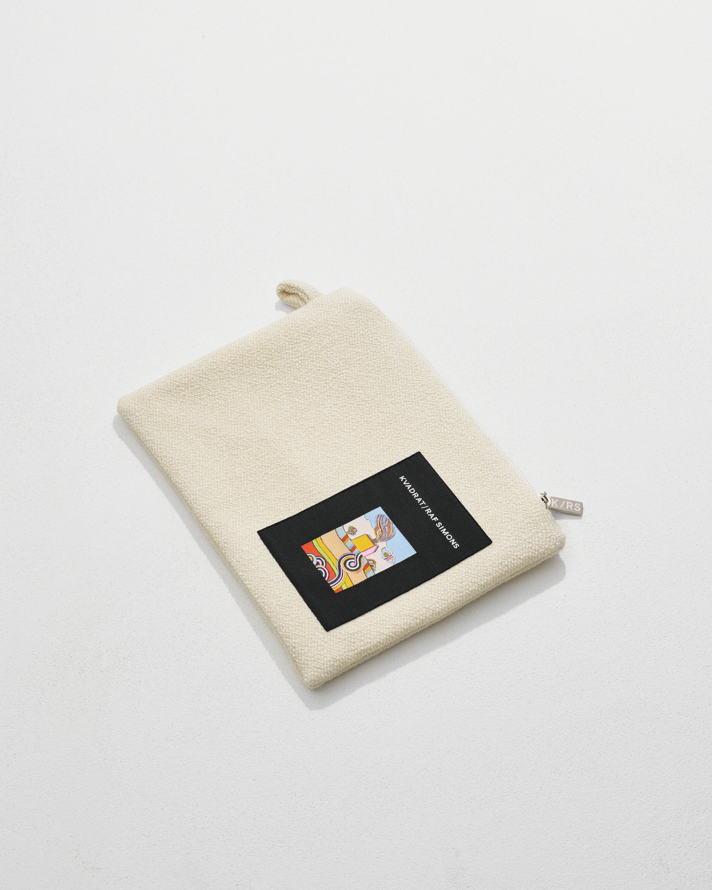kvadrat raf simons vidar clutch off white