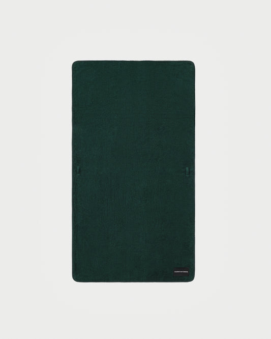 kvadrat raf simons whipstitch towel dark green