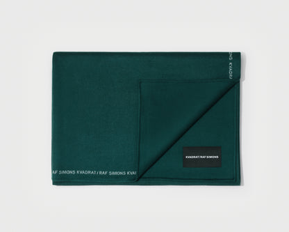 kvadrat raf simons dark green throw 