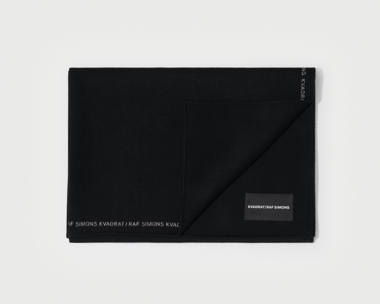 kvadrat raf simons black throw