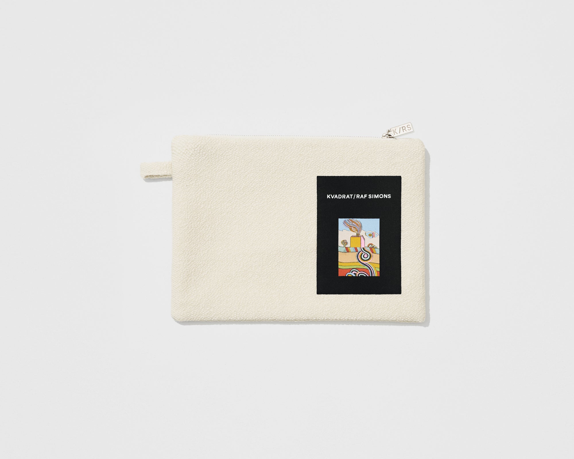 kvadrat raf simons off white clutch