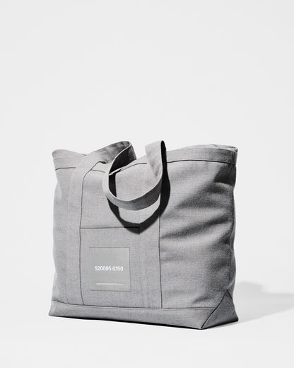 kvadrat raf simons peter saville grey tote bag