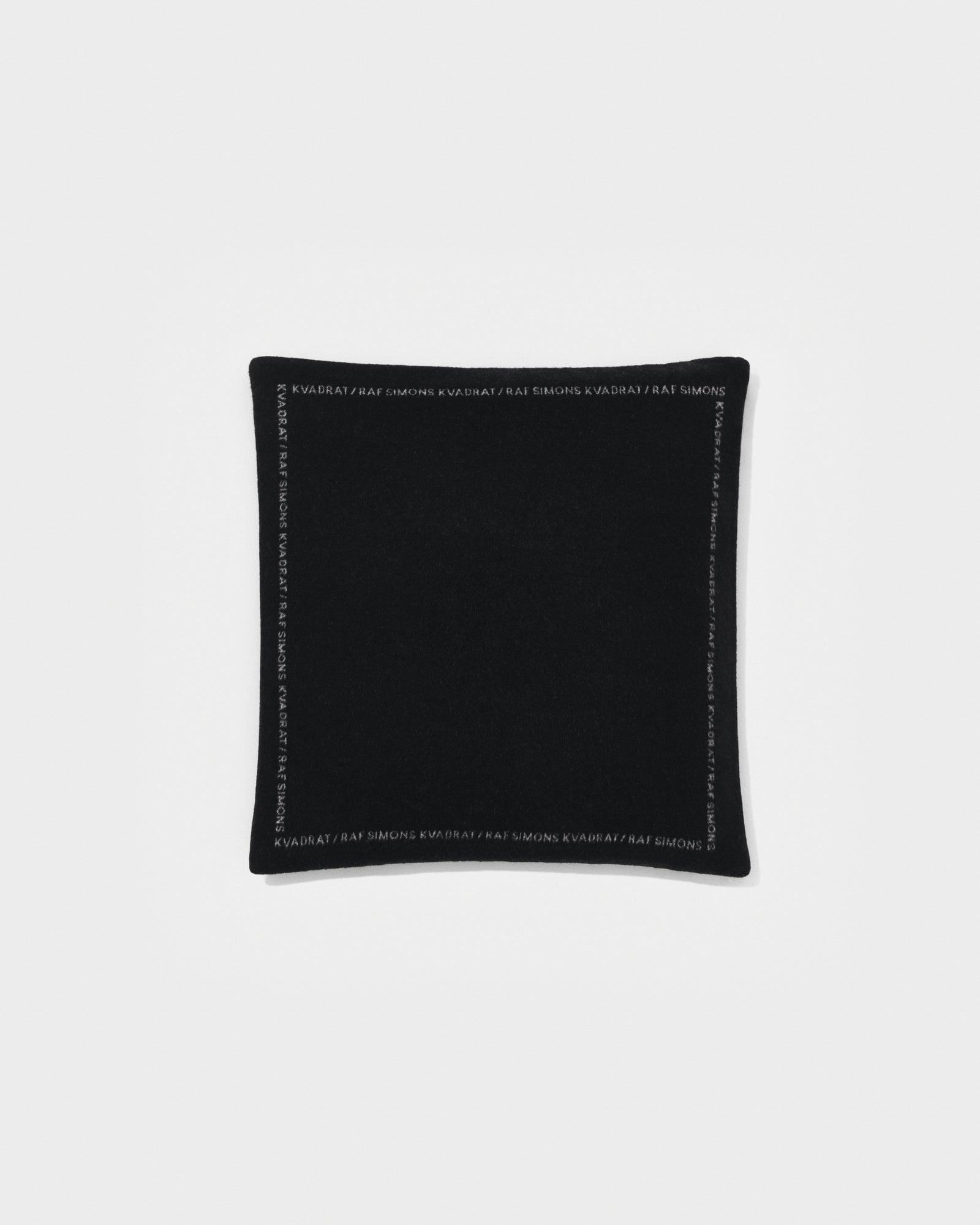 kvadrat raf simons black cushion
