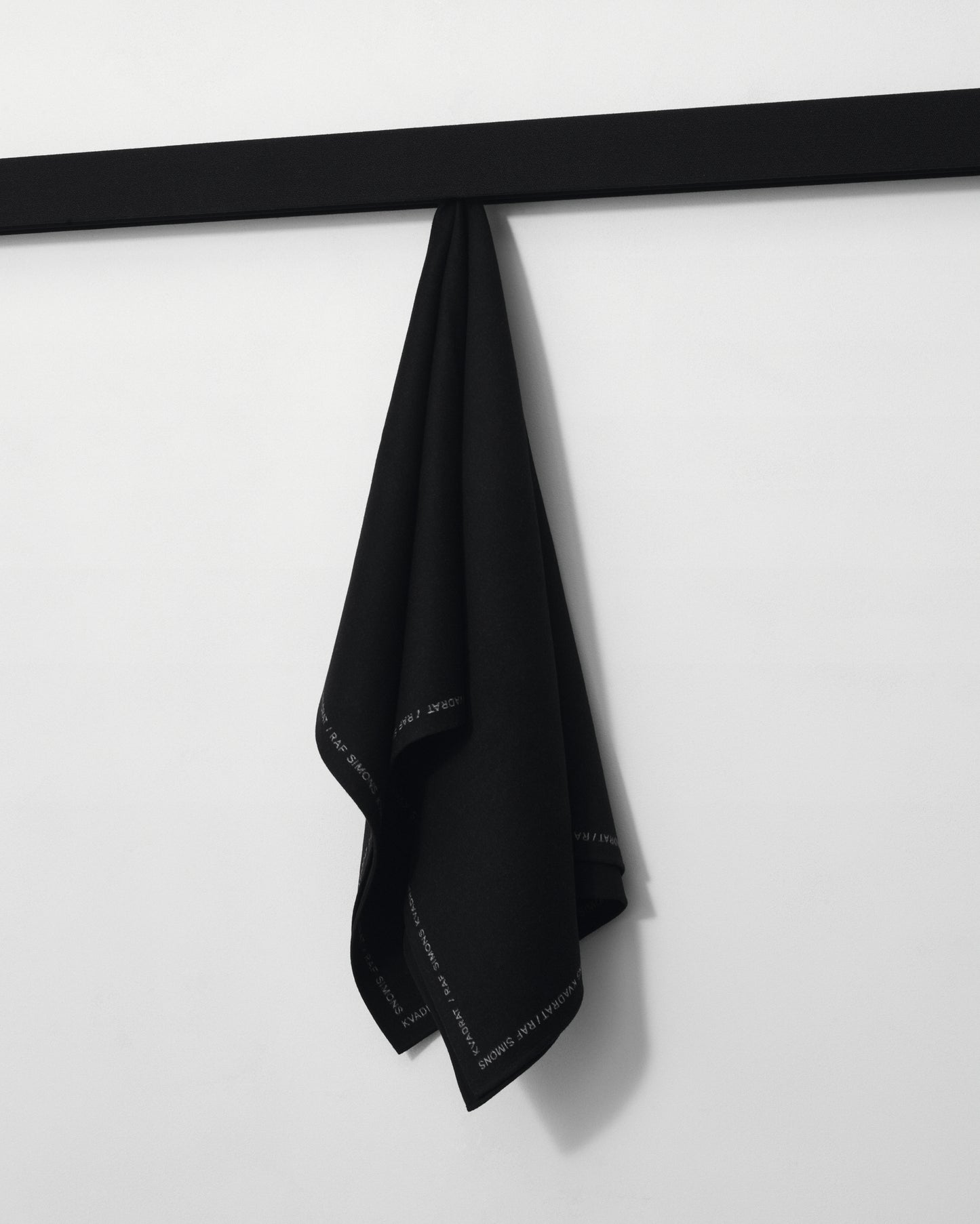 kvadrat raf simons black throw 