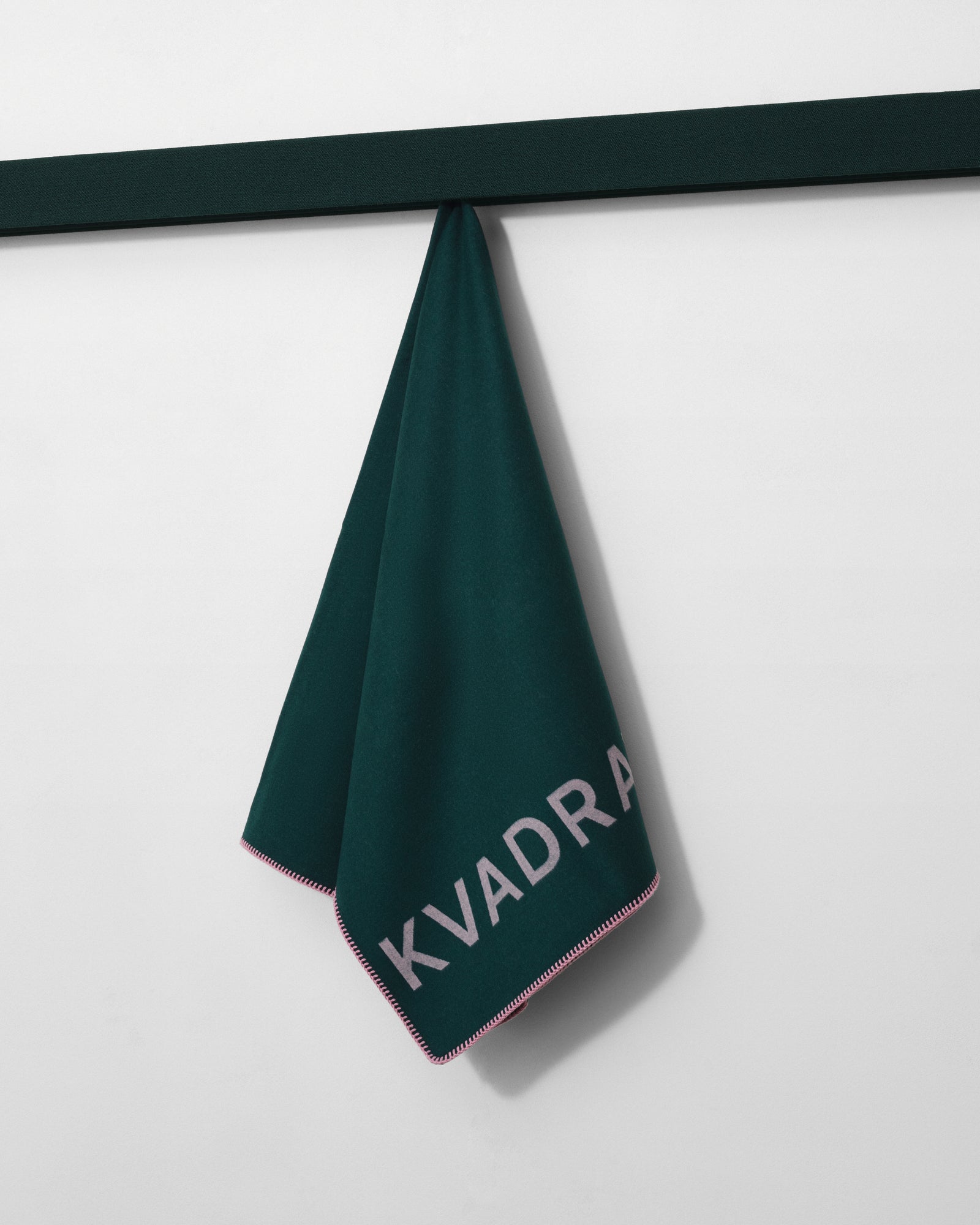 kvadrat raf simons dark green throw