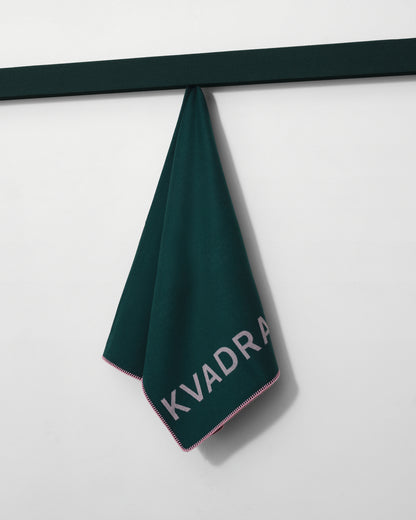 kvadrat raf simons dark green throw