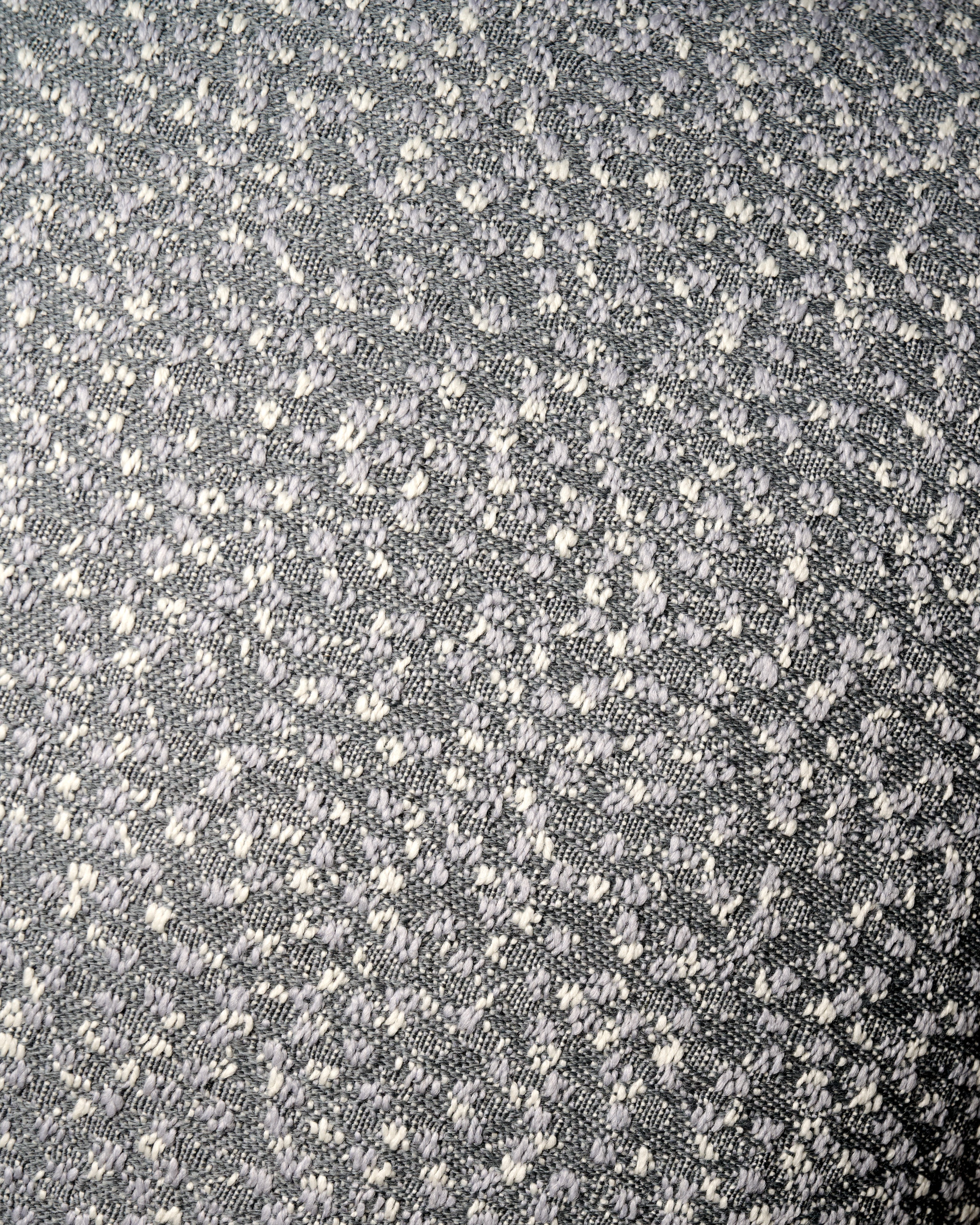 Kvadrat Raf Simons Ria Cushion Light Grey. Detail image.
