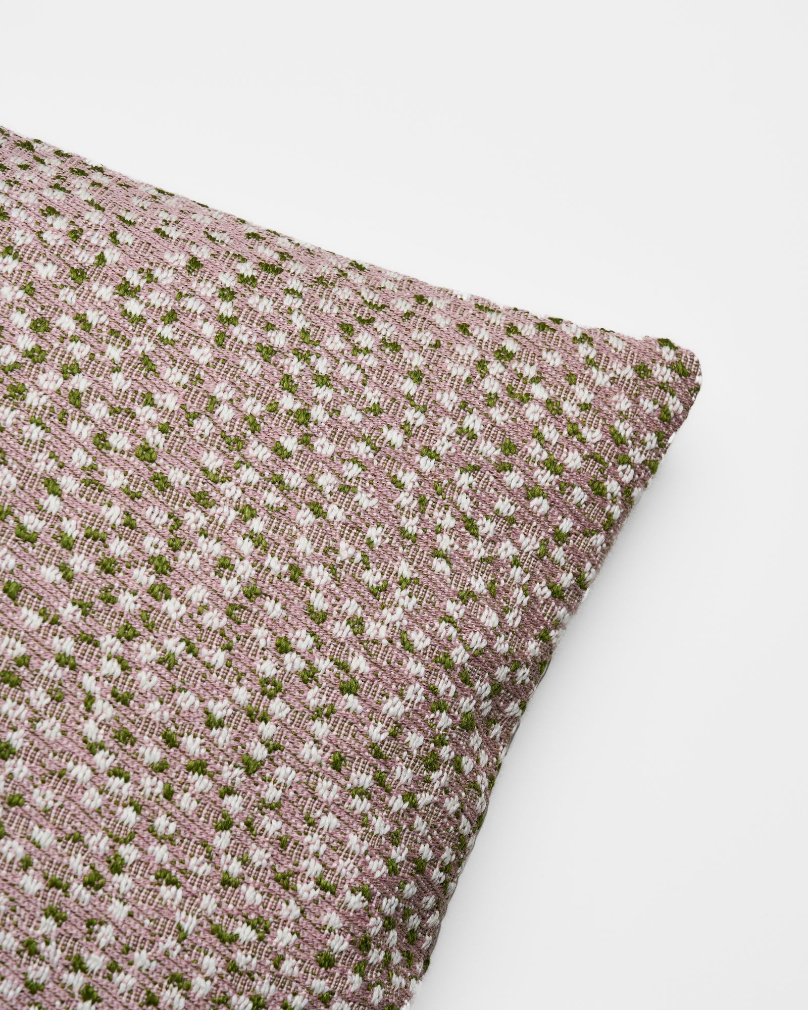 Kvadrat Raf Simons Cushion Ria Pink Green. Detail image