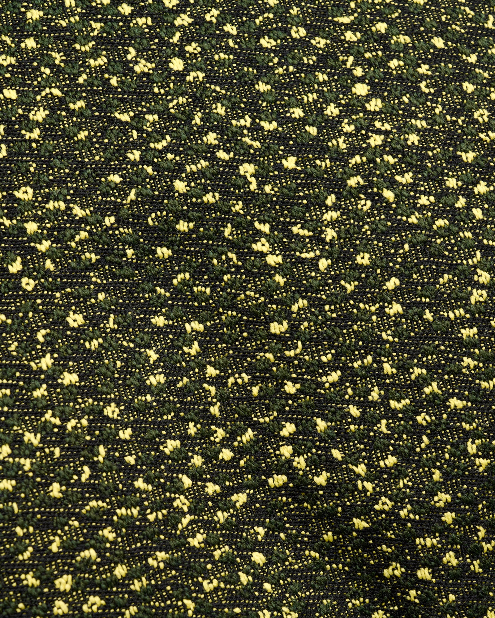 Kvadrat Raf Simons Cushion Ria Dark Green Yellow. Detail image