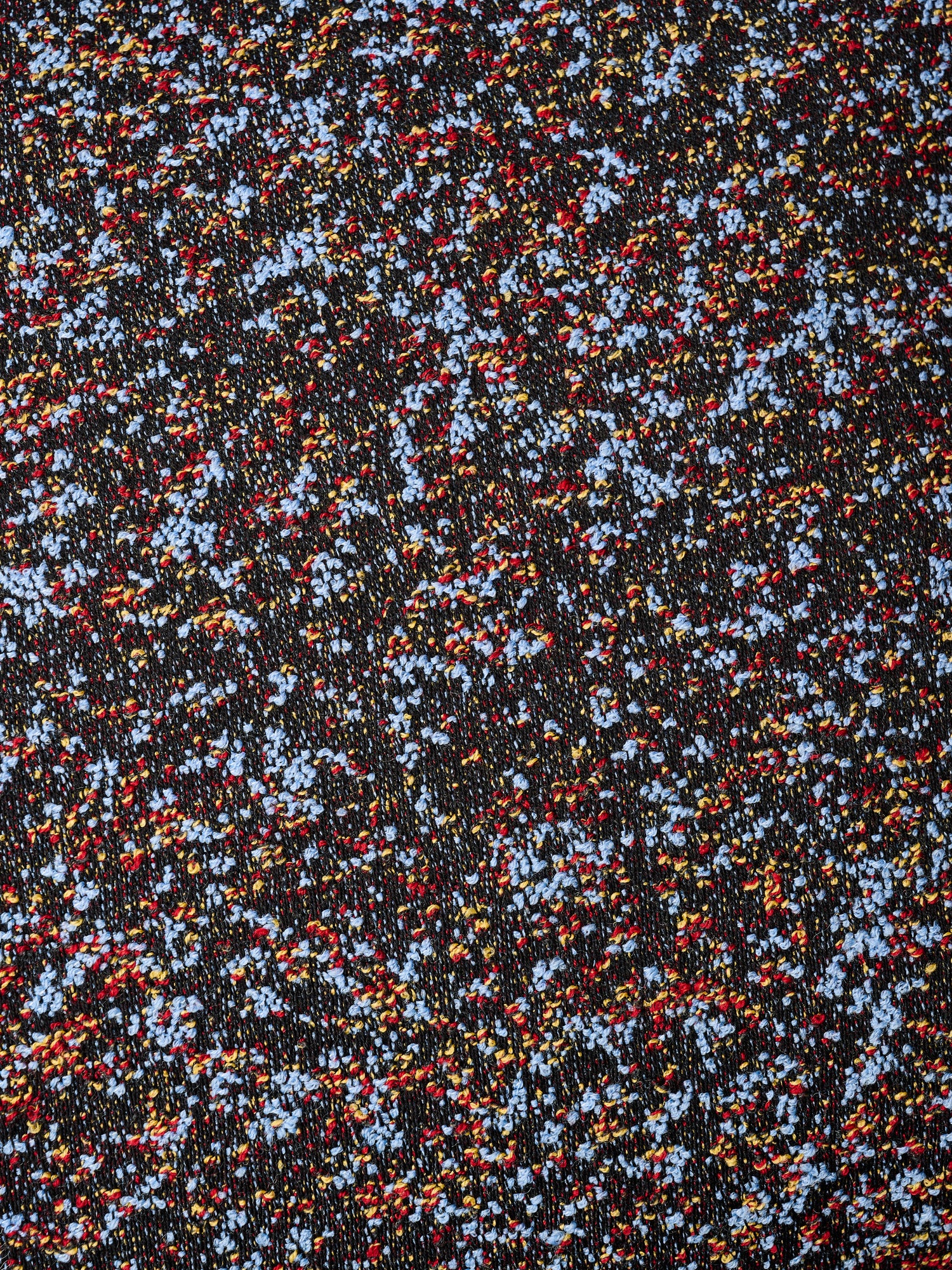 Kvadrat Raf Simons Cushion Atom Blue. Detail image.