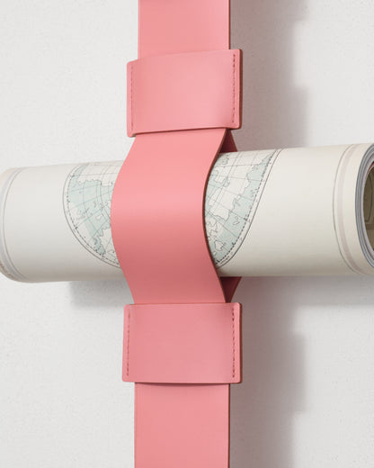 Kvadrat Raf Simons Leather Strap in Pink