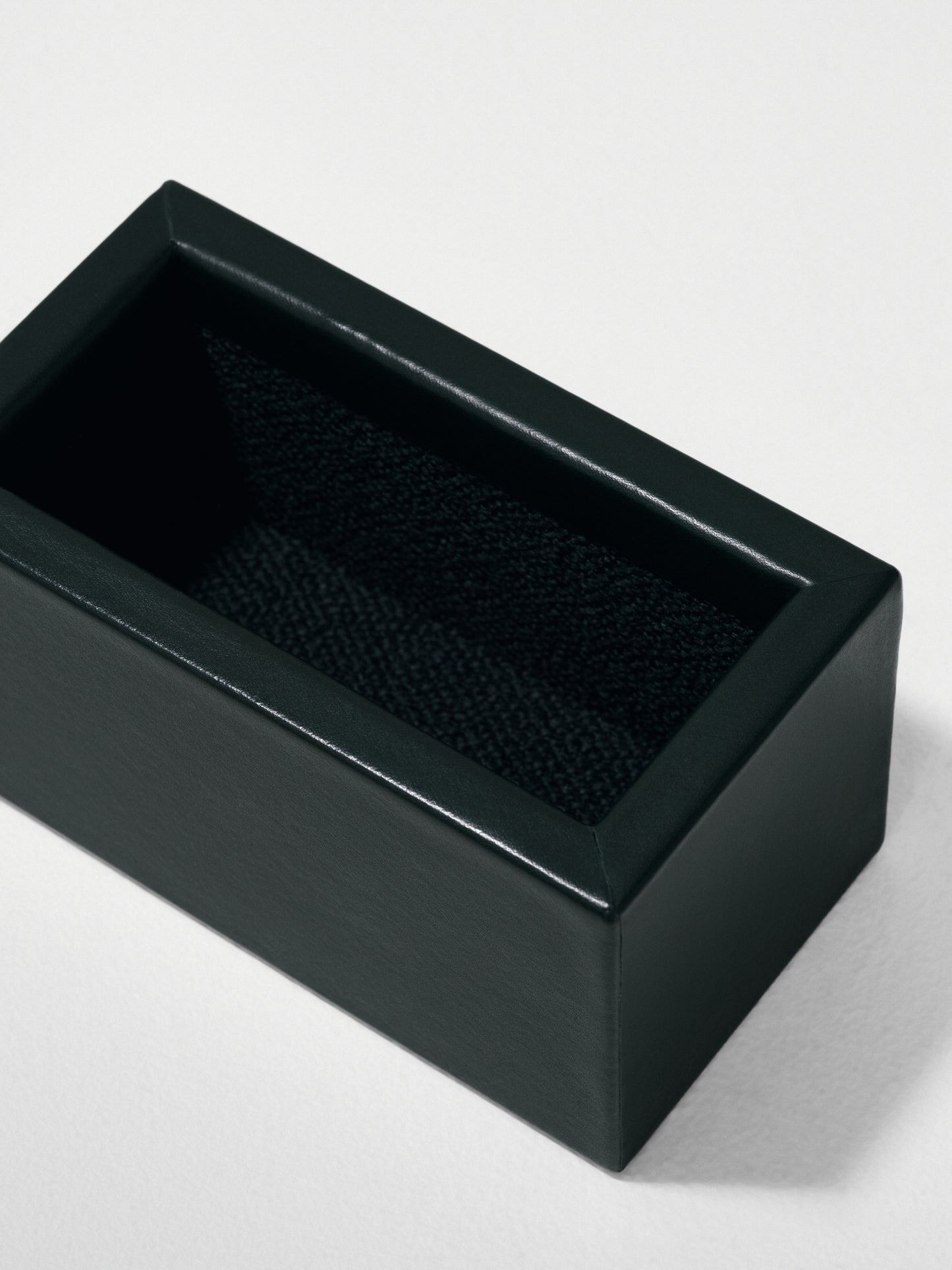 kvadrat raf simons black leather accessory box 