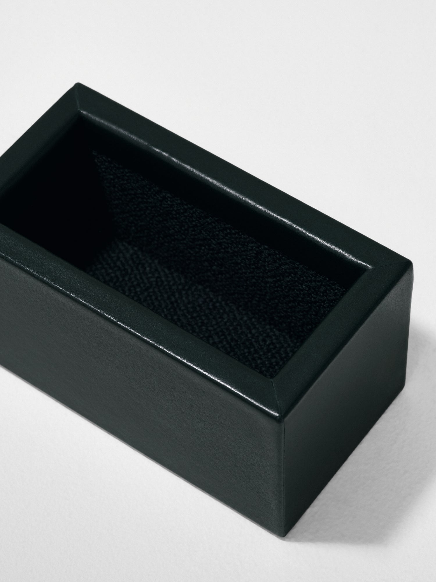 kvadrat raf simons black leather accessory box 
