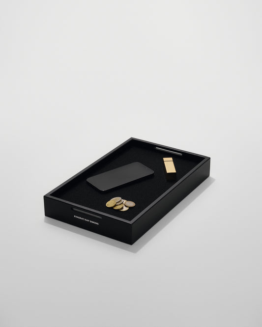 Leather Mirror Tray | Black
