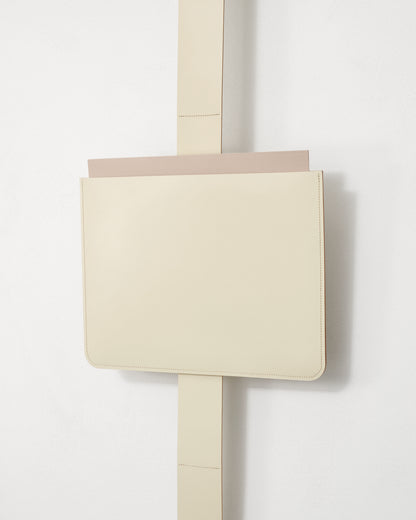 kvadrat raf simons off white leather sleeve leather strap
