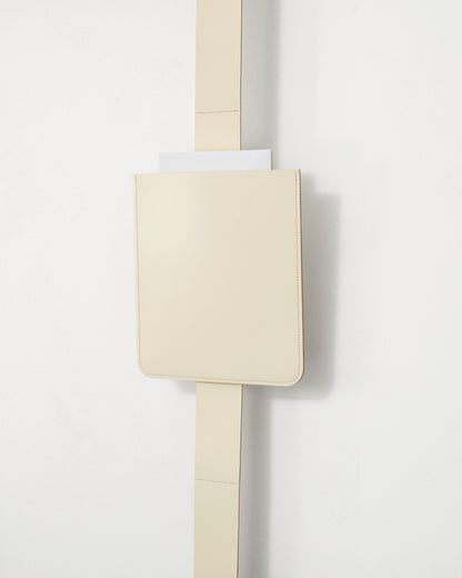 kvadrat raf simons off white leather sleeve leather strap
