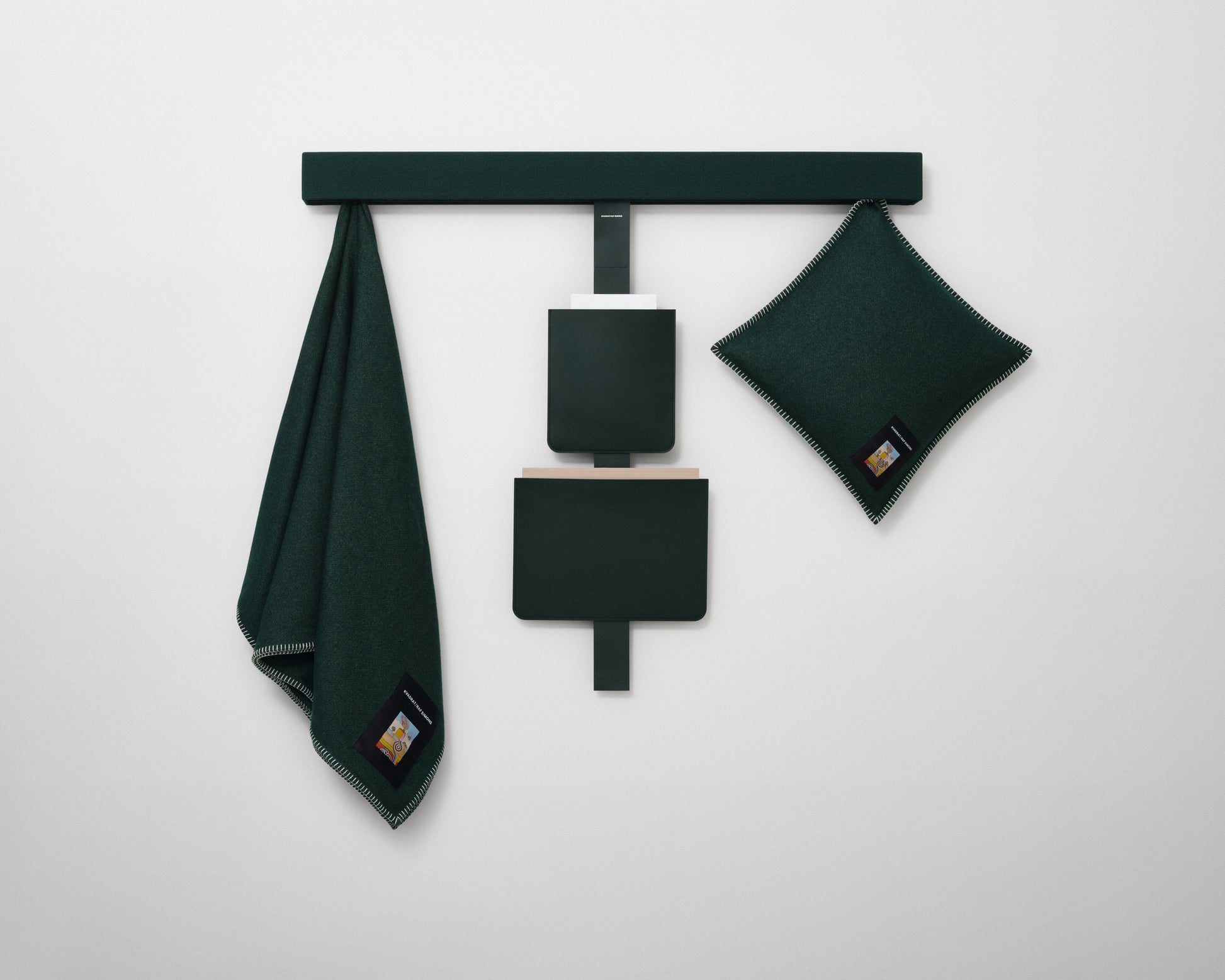 kvadrat raf simons shaker system dark green