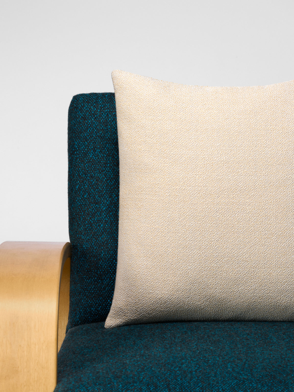 Vidar Duo Cushion | Talc grey/Cream
