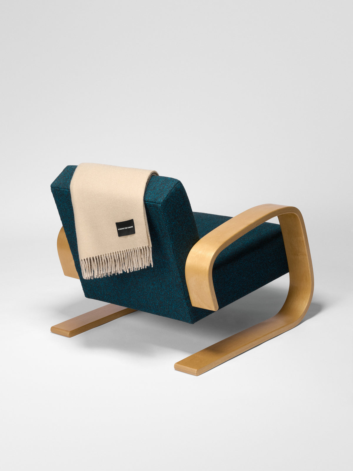 Vidar Duo throw | Almond/light rose