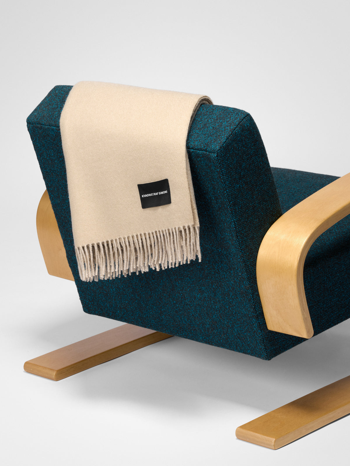 Vidar Duo throw | Almond/light rose