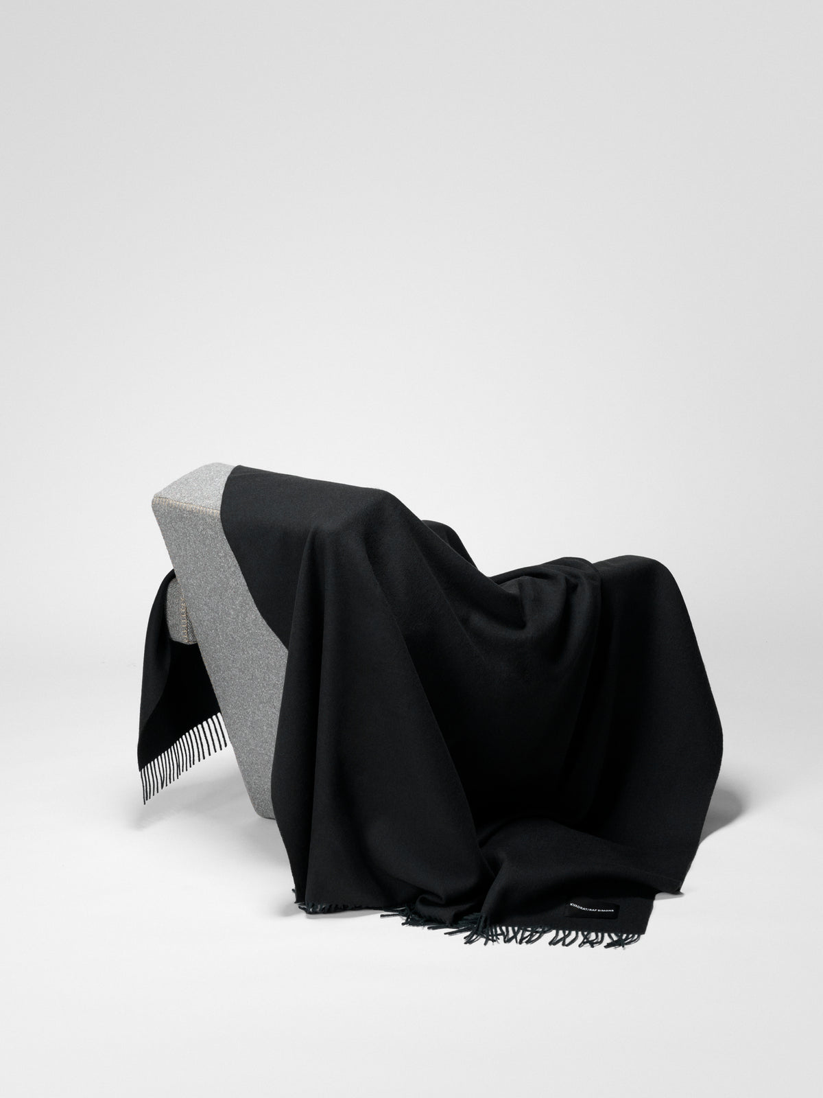 Vidar Duo throw | Dark grey/green