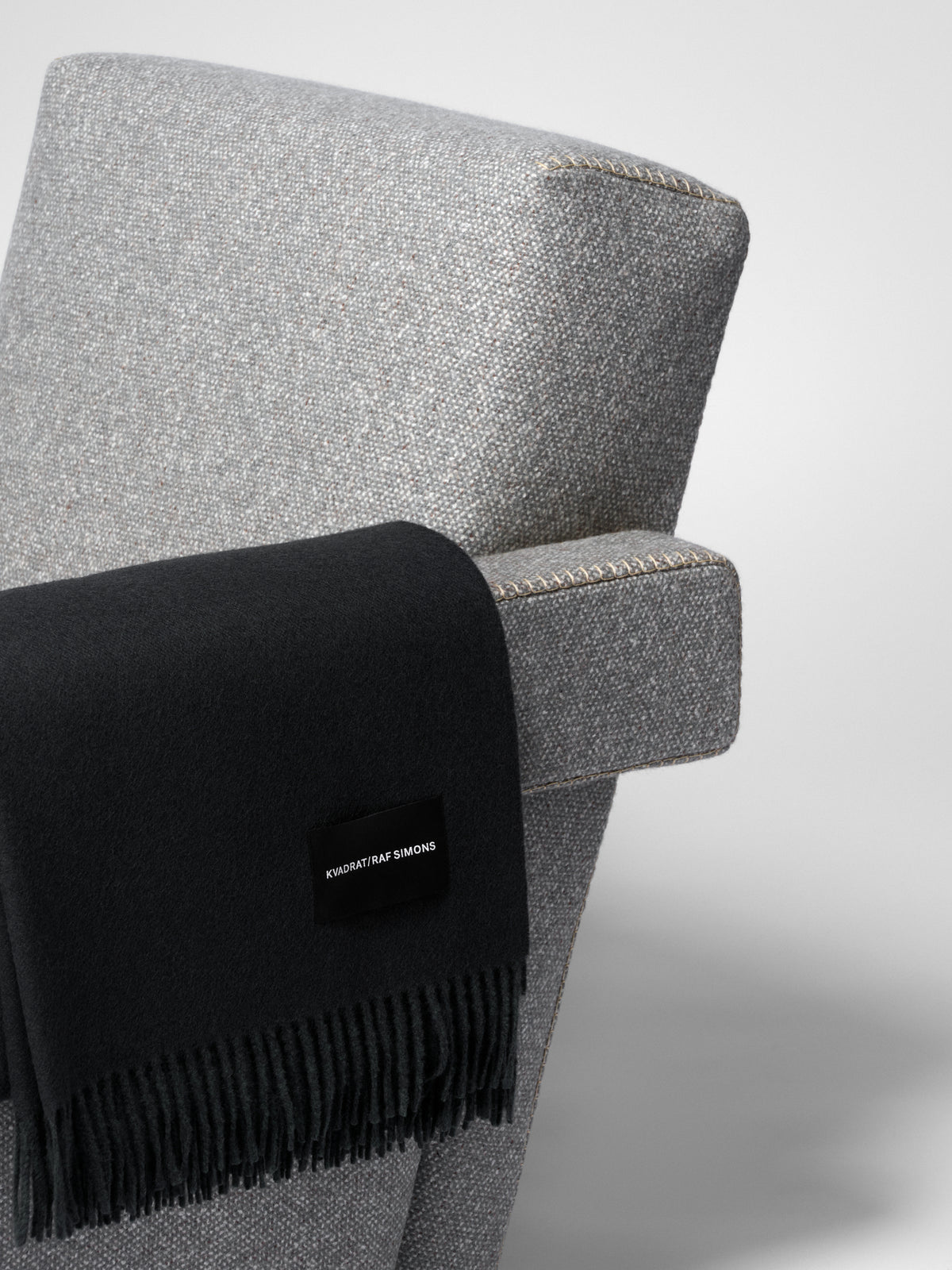 Vidar Duo throw | Dark blue/brown